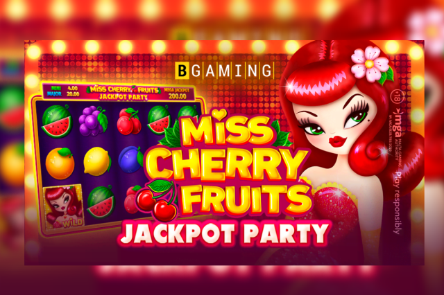 Miss Cherry Fruit Jackpot Party Slot Demo