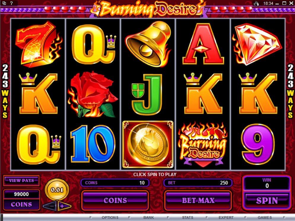 Burning Desire Slot Review